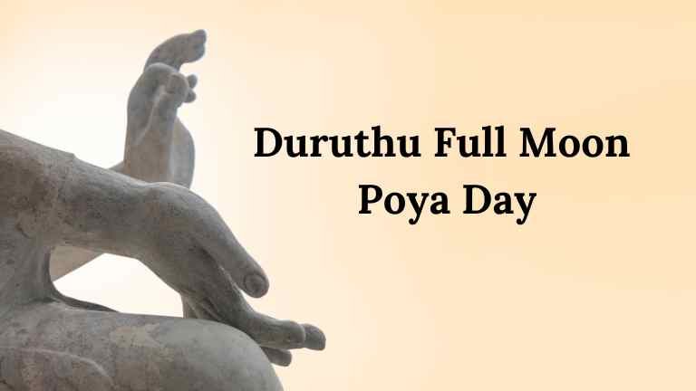 Duruthu Full Moon Poya Day